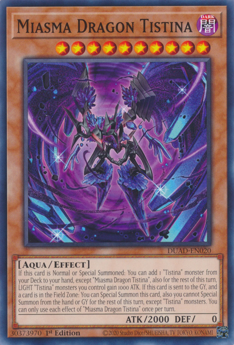 Miasma Dragon Tistina [DUAD-EN020] Common