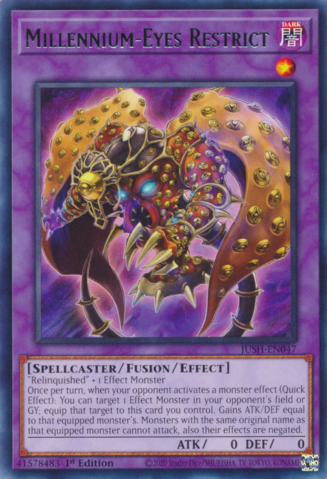 Millennium-Eyes Restrict [JUSH-EN047] Rare