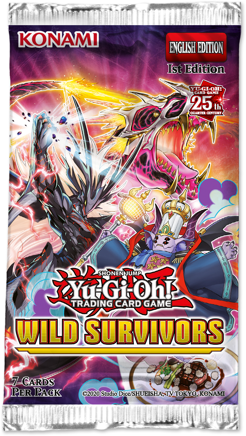 Yugioh! Booster Packs: Wild Survivors *Sealed*