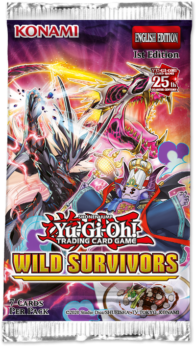 Yugioh! Booster Packs: Wild Survivors *Sealed*