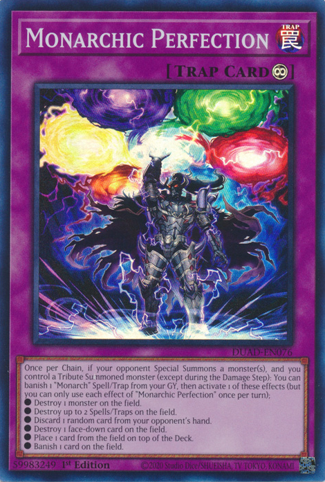Monarchic Perfection [DUAD-EN076] Super Rare