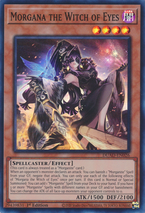 Morgana the Witch of Eyes [DUAD-EN026] Super Rare