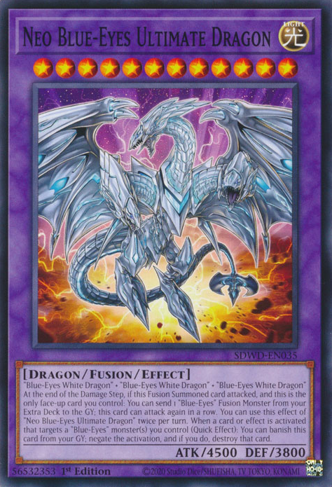 Neo Blue-Eyes Ultimate Dragon - [SDWD-EN035] Common - SDWD PRE-ORDER, SHIPS 19/02/2025  - TCG Collector NZ - Yu-Gi-Oh Singles