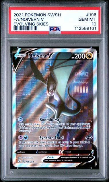 Noivern V (196/203) [Sword & Shield: Evolving Skies] (PSA Graded 10)