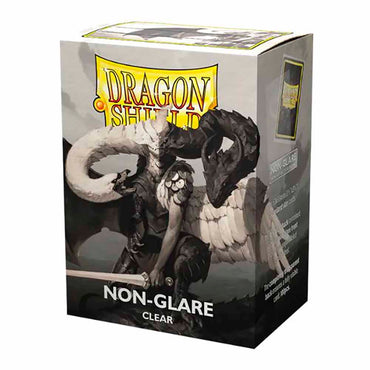 Dragonshield Sleeves - Clear Matte Sleeves (NON-GLARE) (Standard Size 100 Pack)
