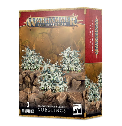 Warhammer Age of Sigmar Miniature - Maggotkin of Nurgle - Nurglings