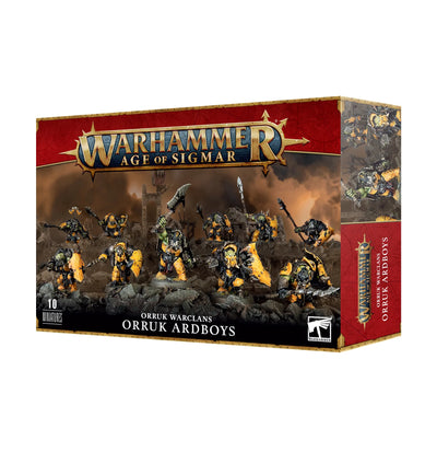 Warhammer Age of Sigmar Miniature - Orruk Warclans - Orruk Ardboys