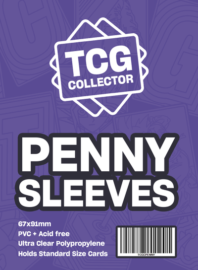 TCG Collector NZ - Penny Sleeves (Pack of 100) Clear