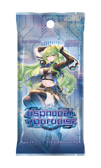 Grand Archive - .asphodel/paradise Booster Box *Sealed* (PRE-ORDER, SHIPS AUG 21ST)