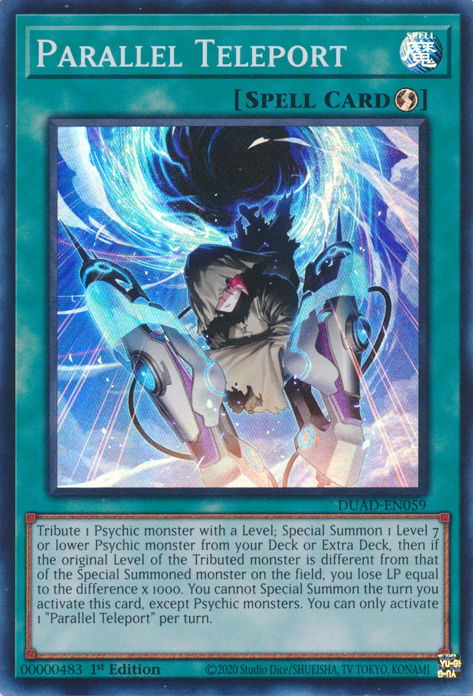Parallel Teleport [DUAD-EN059] Super Rare