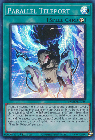 Parallel Teleport [DUAD-EN059] Super Rare