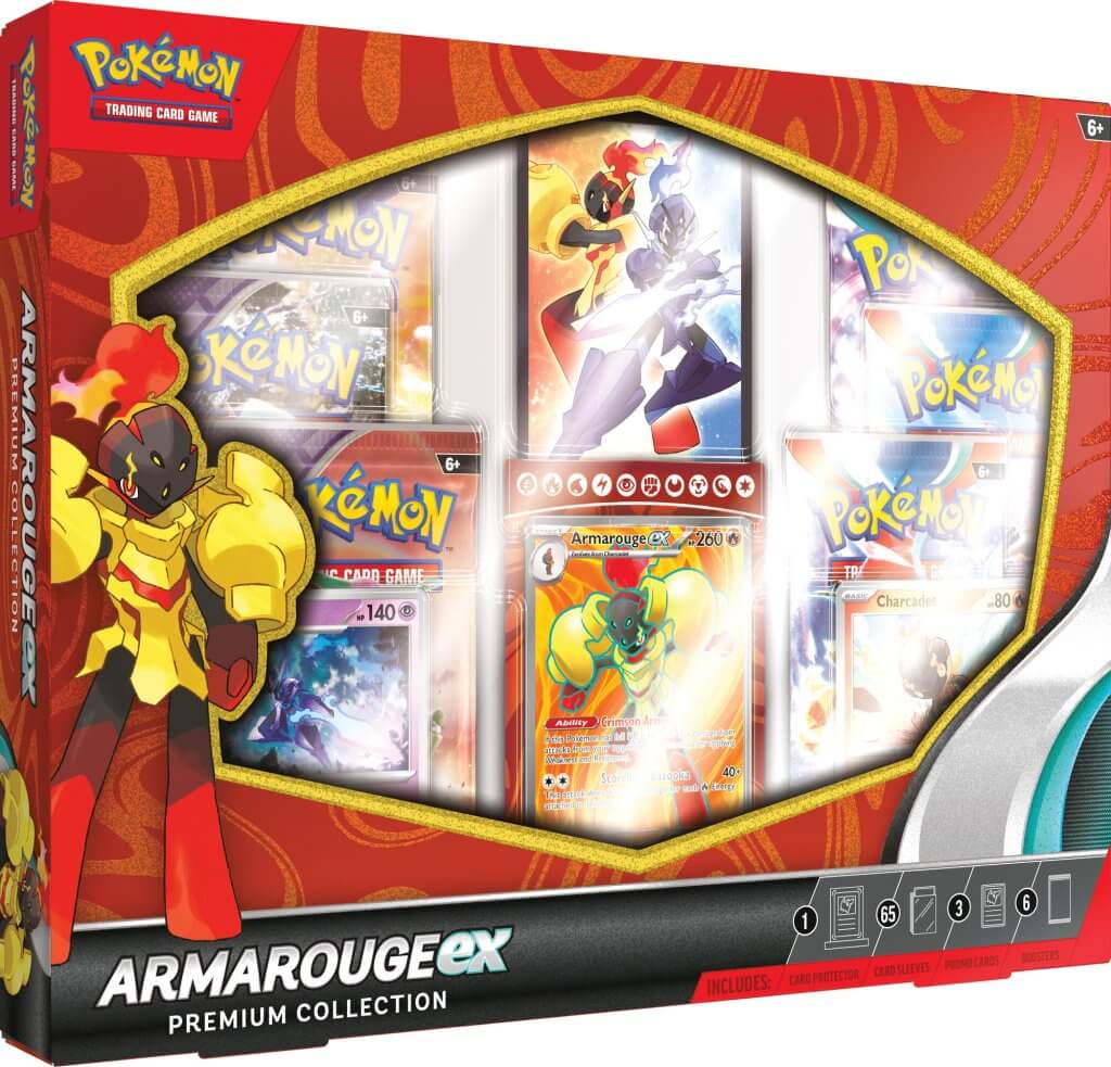 Pokemon TCG: Armarouge ex Premium Collection *Sealed* (PRE-ORDER, SHIPS 19TH APR)