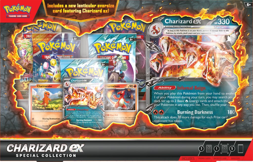 Pokemon TCG: Charizard ex Special Collection *Sealed*