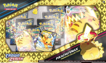 Pokemon TCG: Crown Zenith Pikachu VMAX Premium Collection *Sealed*