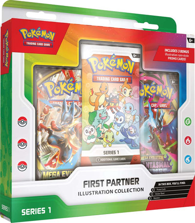 Pokemon TCG: First Partner Illustration Collection - Series 1 *Sealed*