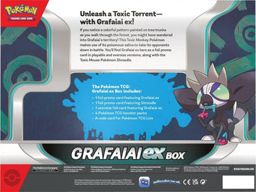 Pokemon TCG: Grafaiai ex Collection Box *Sealed*
