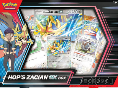 Pokemon TCG: Hop's Zacian ex Box *Sealed*