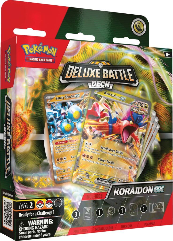 Pokemon TCG: Deluxe Battle Deck - Miraidon/Koraidon ex *Sealed*