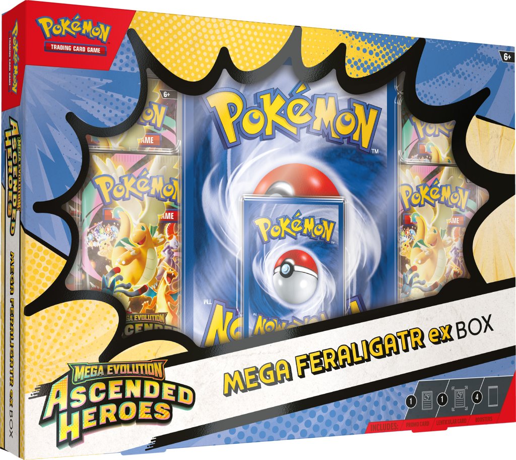 Pokemon TCG: Mega Evolution: Ascended Heroes Mega ex Box *Sealed*