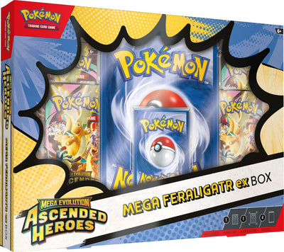 Pokemon TCG: Mega Evolution: Ascended Heroes Mega ex Box *Sealed*