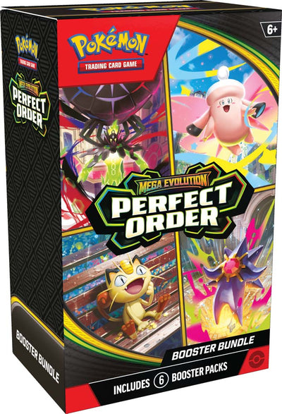 Pokemon TCG: Mega Evolution: Perfect Order Booster Bundle *Sealed*