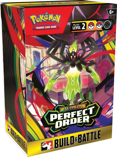 Pokemon TCG: Mega Evolution: Perfect Order Build & Battle Box *Sealed*