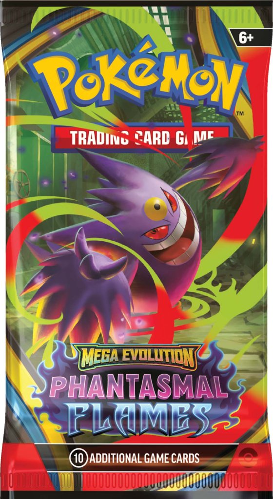 Pokemon TCG: Mega Evolution: Phantasmal Flames Booster Pack  *Sealed*