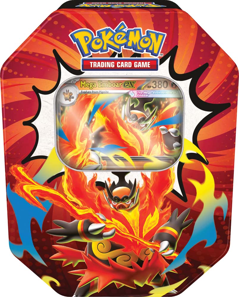 Pokemon TCG: Mega Evolution: Ascended Heroes Tin *Sealed*