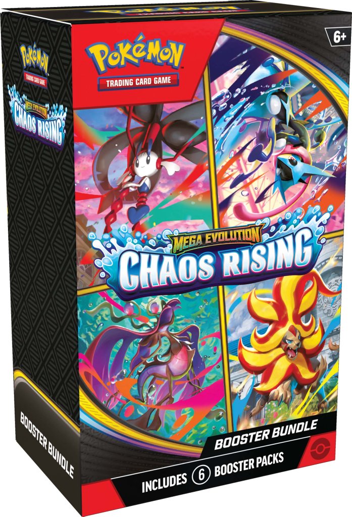 Pokemon TCG: Mega Evolution: Chaos Rising Booster Bundle *Sealed* (PRE-ORDER, SHIPS MAY 22ND)