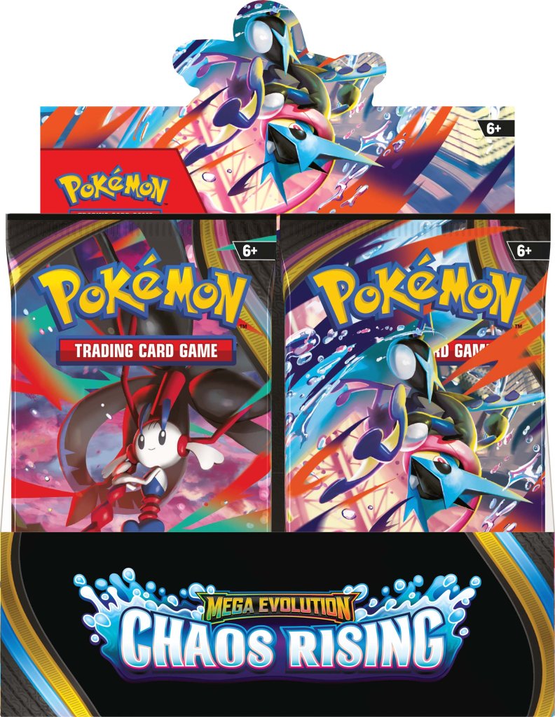 Pokemon TCG: Mega Evolution: Chaos Rising Booster Box *Sealed* (PRE-ORDER, SHIPS MAY 22ND)