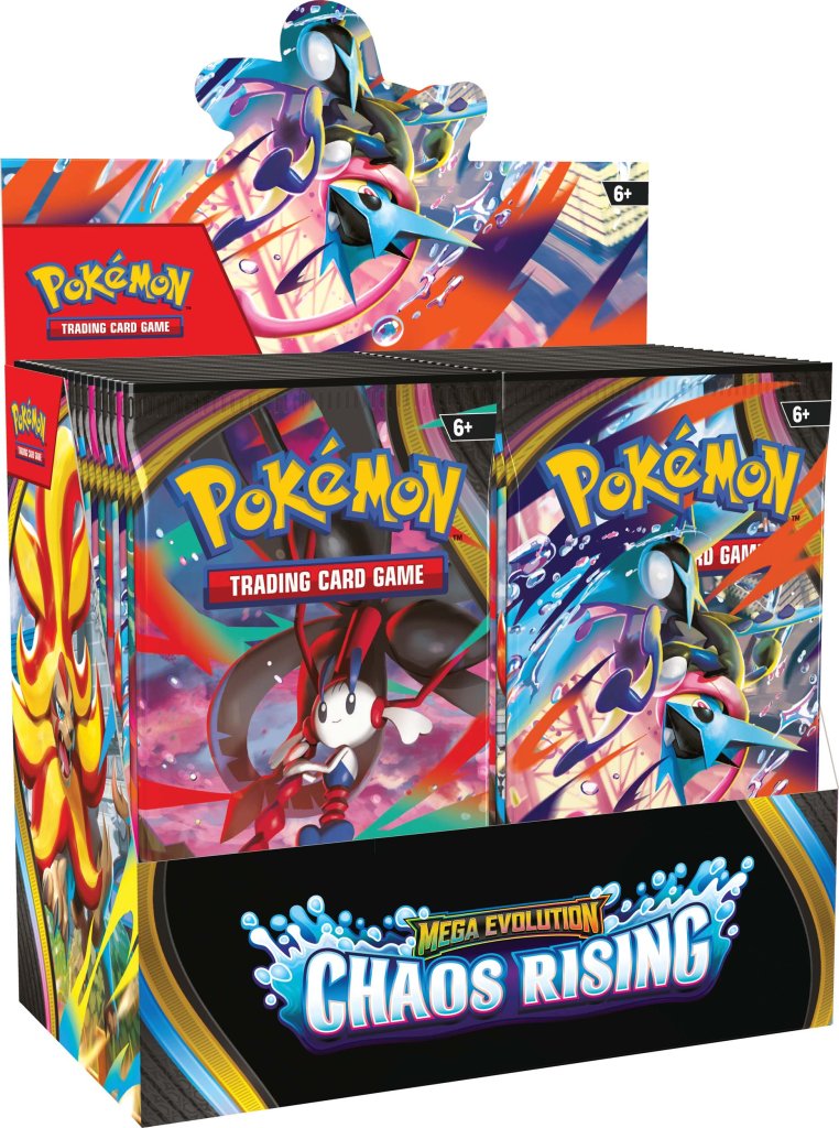 Pokemon TCG: Mega Evolution: Chaos Rising Booster Box *Sealed* (PRE-ORDER, SHIPS MAY 22ND)