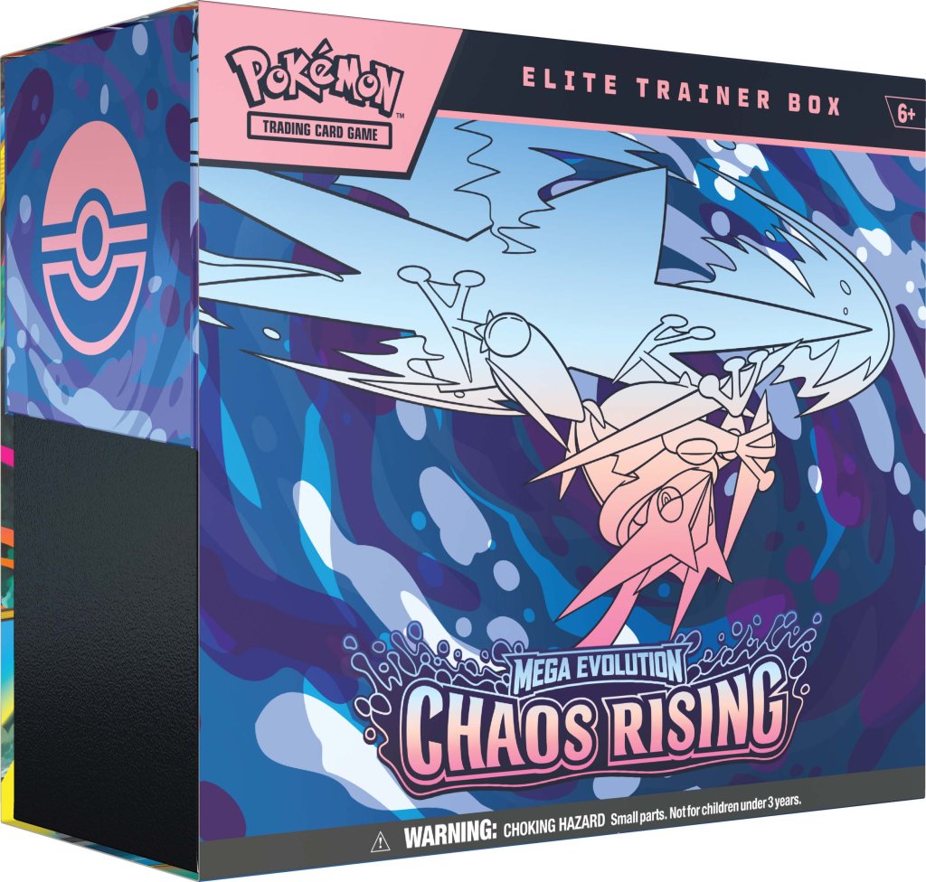 Pokemon TCG: Mega Evolution: Chaos Rising Elite Trainer Box *Sealed* (PRE-ORDER, SHIPS MAY 22ND)