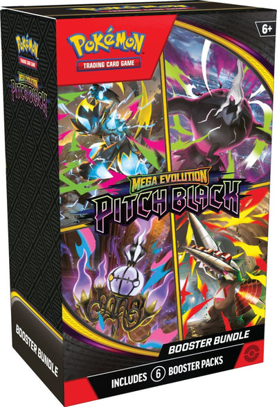 Pokemon TCG: Mega Evolution: Pitch Black Booster Bundle *Sealed* (PRE-ORDER, SHIPS JULY 17TH)