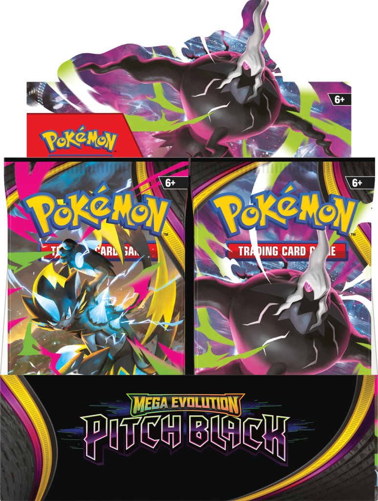 Pokemon TCG: Mega Evolution: Pitch Black Booster Box *Sealed* (PRE-ORDER, SHIPS JULY 17TH)