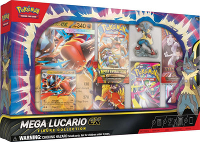 Pokemon TCG: Mega Lucario ex Figure Box *Sealed*
