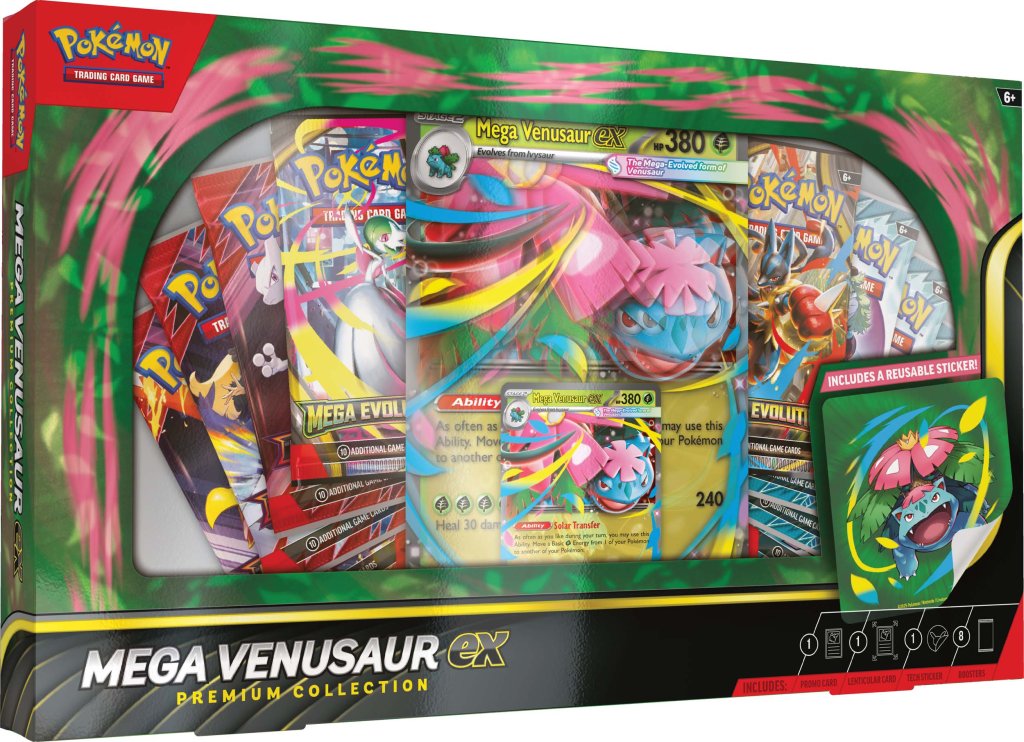 Pokemon TCG: Mega Venusaur ex Premium Collection *Sealed*