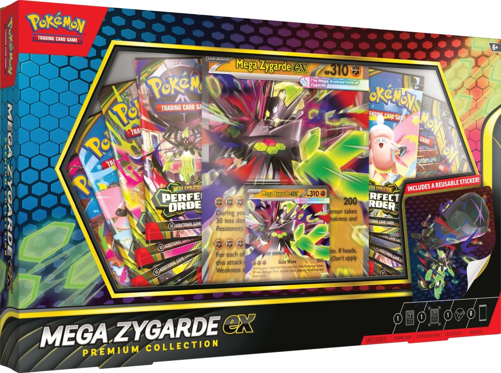Pokemon TCG: Mega Zygarde ex Premium Collection *Sealed*