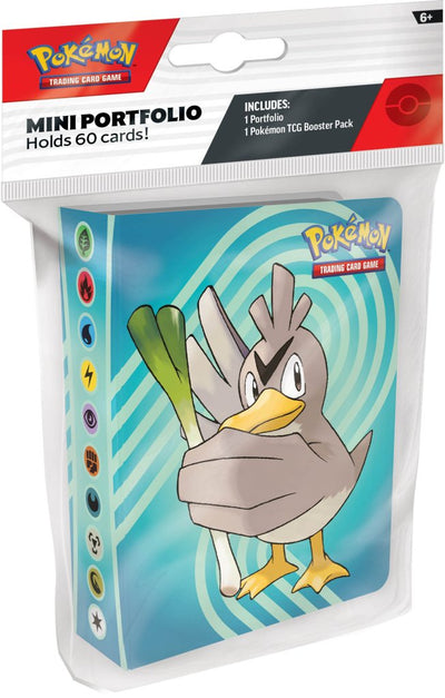 Pokemon TCG: 2025 Mini Portfolio + Booster Pack *Sealed*