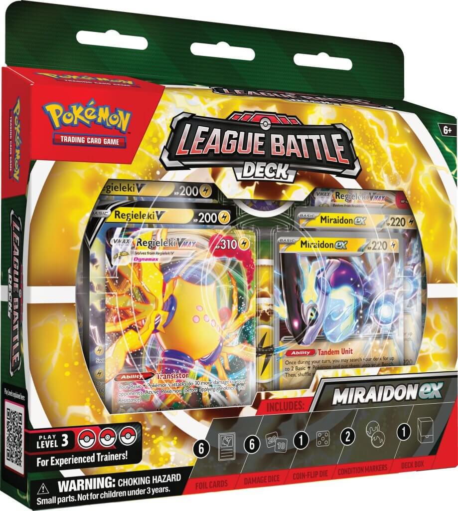 Pokemon TCG: League Battle Deck - Miraidon ex *Sealed*