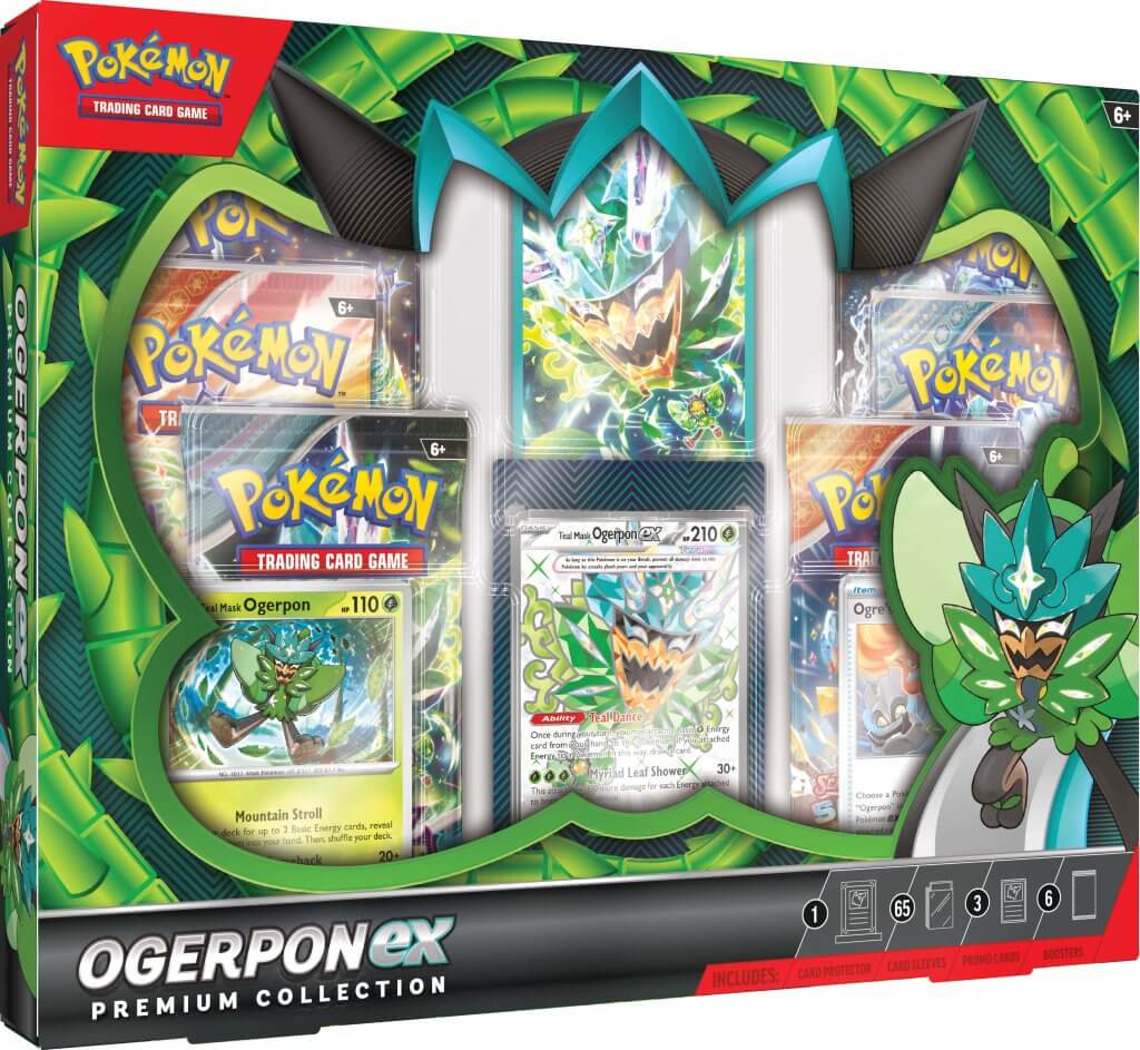 Pokemon TCG: Ogerpon ex Premium Collection *Sealed*