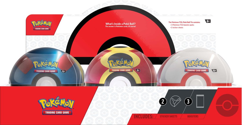 Pokemon TCG: Pokeball Tin 2025 *Sealed*