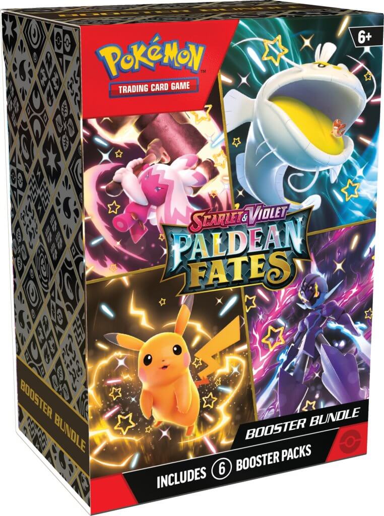 Pokemon TCG: Scarlet & Violet: Paldean Fates Booster Pack BUNDLE *Sealed*