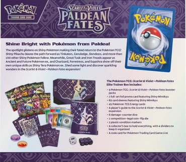 Pokemon TCG: Scarlet & Violet: Paldean Fates Elite Trainer Box *Sealed*