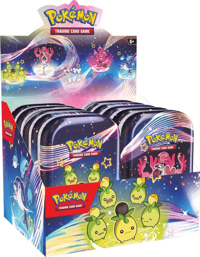 Pokemon TCG Scarlet & Violet: Paldean Fates Mini-Tin *Sealed* DOWNSTAIRS LISTING