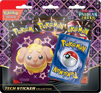 Pokemon TCG: Paldean Fates: Tech Sticker Blister  - Assorted *Sealed*