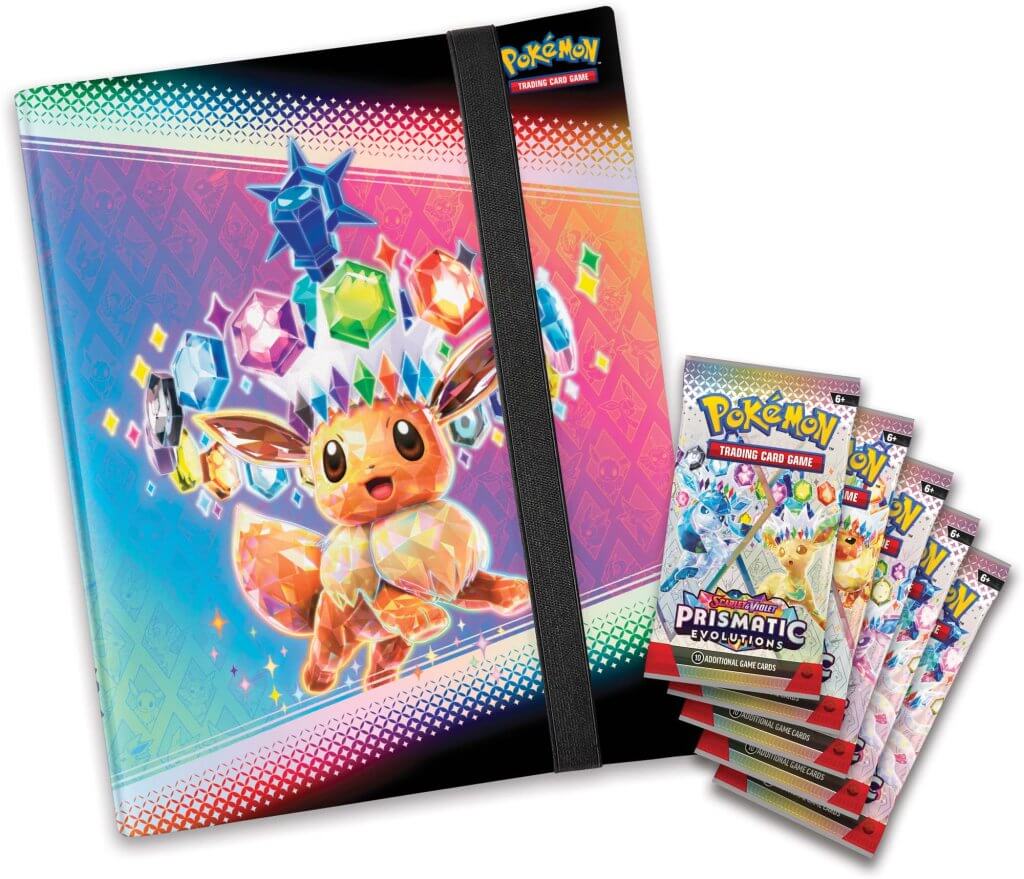 Pokemon TCG: Prismatic Evolutions Binder Collection *Sealed* (PRE-ORDER SHIPS, JAN 17TH)