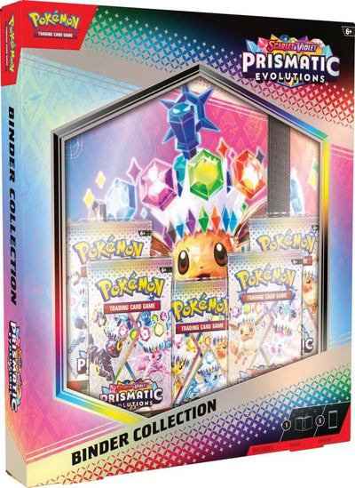 Pokemon TCG: Prismatic Evolutions Binder Collection *Sealed* (PRE-ORDER SHIPS, JAN 17TH)