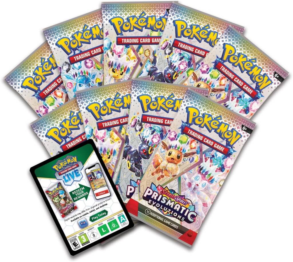 Pokemon TCG: Scarlet & Violet: Prismatic Evolutions Elite Trainer Box *Sealed* (PRE-ORDER, SHIPS JAN 17TH)