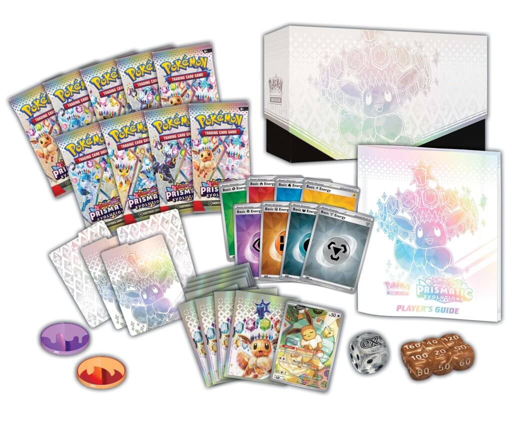 Pokemon TCG: Scarlet & Violet: Prismatic Evolutions Elite Trainer Box *Sealed* (PRE-ORDER, SHIPS JAN 17TH)