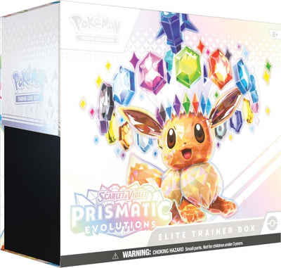 Pokemon TCG: Scarlet & Violet: Prismatic Evolutions Elite Trainer Box *Sealed* (PRE-ORDER, SHIPS JAN 17TH)